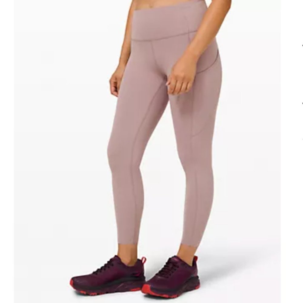 lululemon Fast and Free High-Rise Tight 25" Leggings - Violet Verbena - Size 4